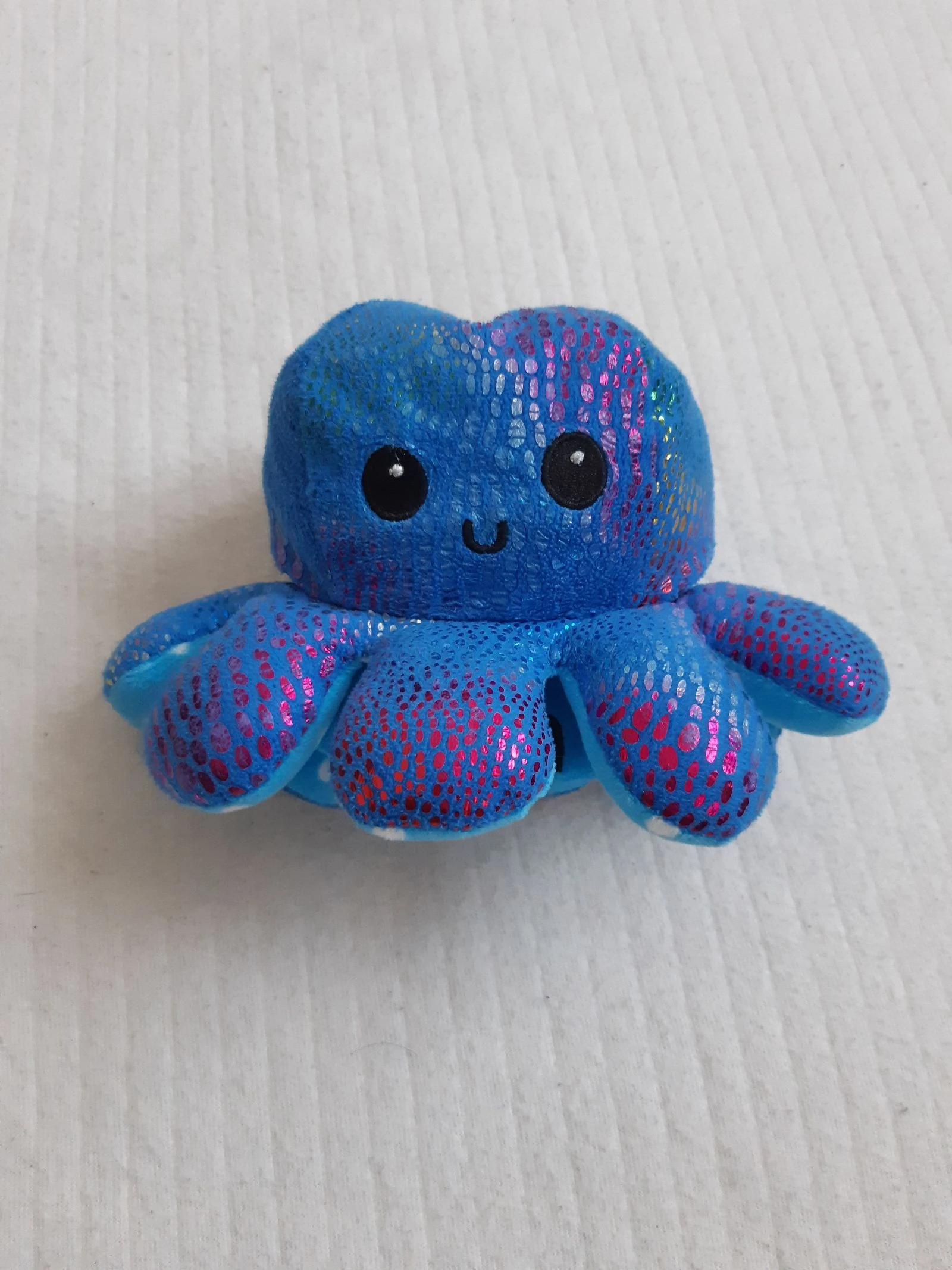 Peluche pieuvre réversible